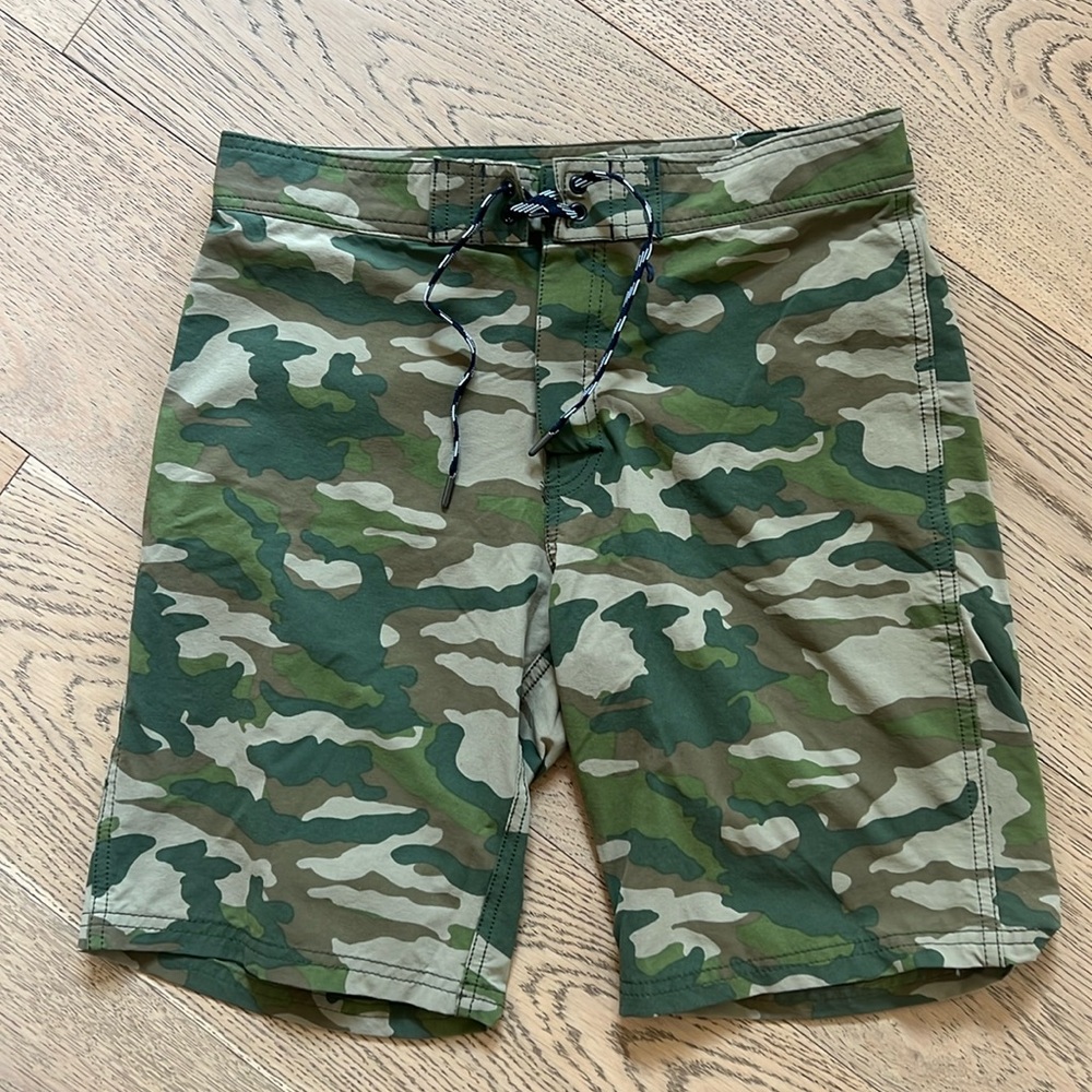 Crewcuts swim trunks. Size 16. Excellent condition. Camo pattern.